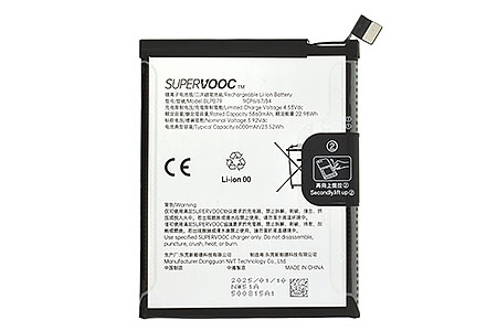 realme realme 14 Pro+ 5G - BLPB79 Batteria 6000 mAh Li-Ion + Adesivo **Bulk**