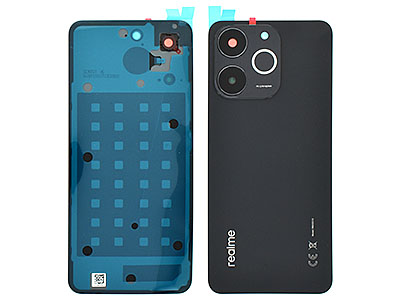 realme realme Note 70T 4G - Cover Batteria + Vetrino Camera + Adesivi Obsidian Black
