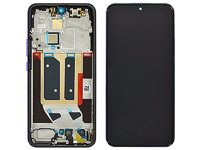 realme realme 14 Pro+ 5G - Lcd + Touch Screen + Frame + Tasti Laterali Bikaner Purple