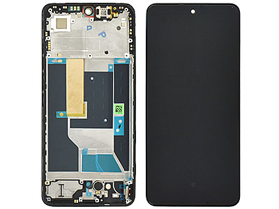 realme realme 14T 5G - Lcd + Touch Screen + Frame + Swich Tasti Laterali Black