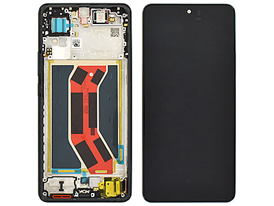 realme realme GT 7T 5G - Lcd + Touch Screen + Frame + Tasti Laterali IceSense Black