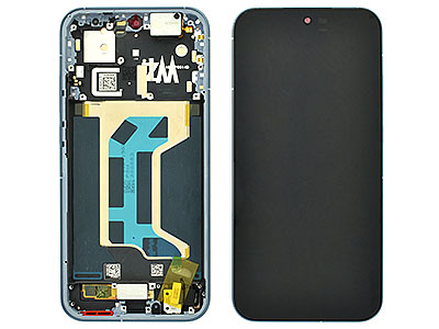 realme Realme GT 8 Pro - Lcd + Touch Screen + Frame + Tasti Laterali Urban Blue