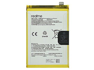 realme realme 14x 5G - BLPC09 Batteria 5000 mAh Li-Ion + Adesivo **Bulk**