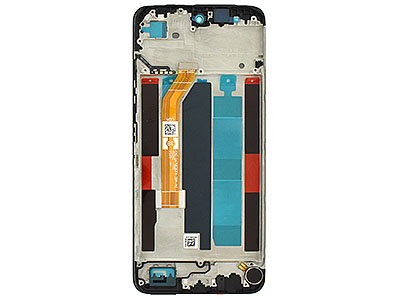 realme realme C71 - Lcd + Touch Screen + Frame + Switch Tasti Laterali Black