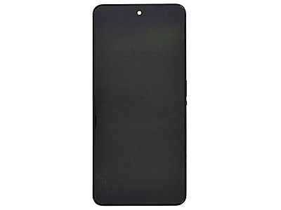 realme realme C75 5G - Lcd + Touch Screen + Frame + Lettore Di impronta Storm Black