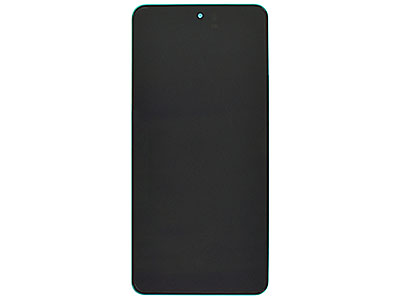 realme realme GT 7 5G - Lcd + Touch Screen + Frame + Tasti Laterali Green