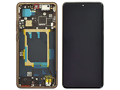 realme realme GT 7 Pro 5G - Lcd + Touch Screen + Frame + Tasti Laterali Mars Orange