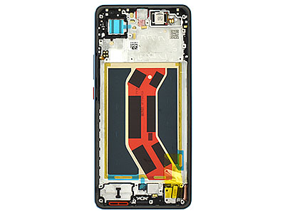 realme realme GT 7T 5G - Lcd + Touch Screen + Frame + Tasti Laterali IceSense Blue